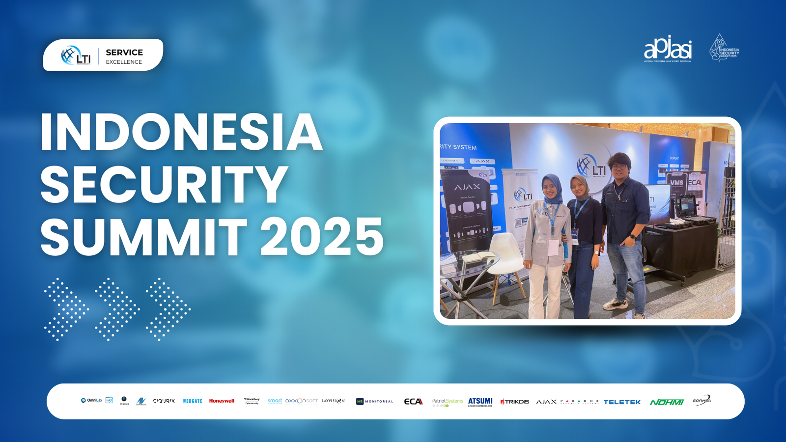 PT. Lax Teknologi Indonesia di Indonesia Security Summit 2025 Menara Astra
