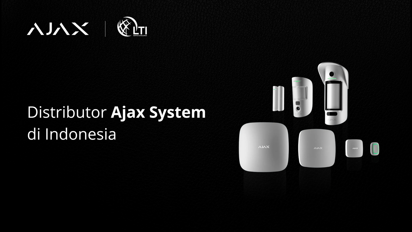 Distributor Ajax System di Indonesia untuk solusi wireless security system modern.