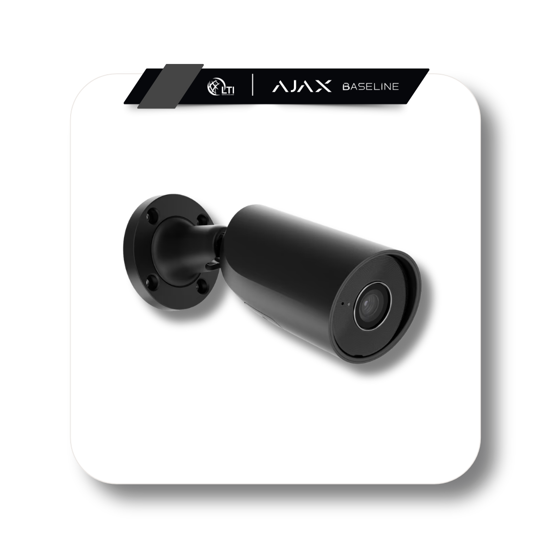 Ajax System BulletCam kamera keamanan outdoor dengan monitoring real-time untuk sistem keamanan rumah dan bisnis